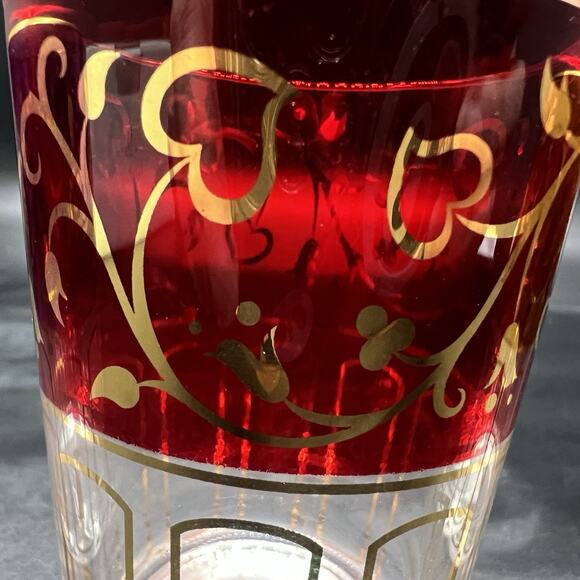 PARTYLITE Global Fusion Votive Holder Trio Red Gold Purple P8372 - Picture 6 of 16